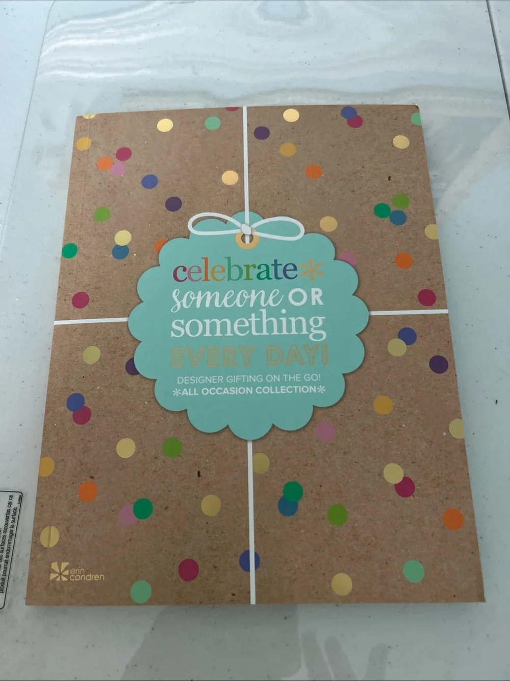 Erin Condren All Occasions Designer Gifting On The Go; wrapping paper,cards,etc